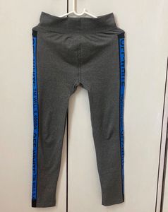 Off-White Gray Sports Wear Leggings