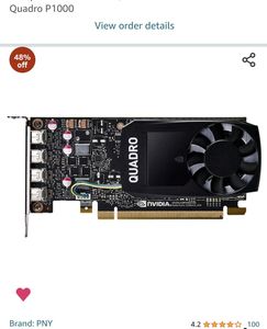 Nvidia QUADRO P1000 4gb