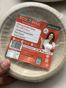 Biodegradable Disposable Plates Combo