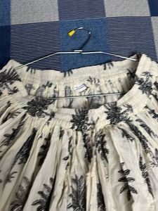 Floral Print Skirt