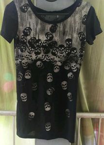 Skull Print T-Shirt