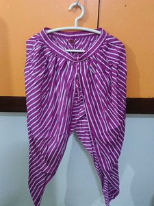 Girls 13-14 Years Kurti And Dhoti Set