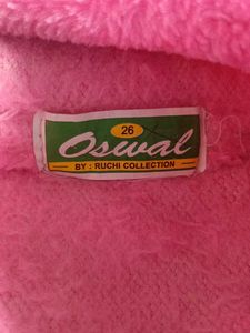 Cute Pink Fuzzy Jacket