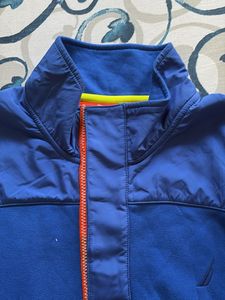 Nautica Blue Pullover Jacket
