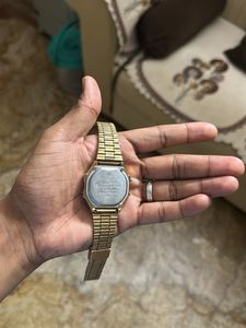 Casio A158 Gold Digital Watch