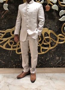 Jodhpuri Suit From Roopam (Mumbai) / Cream Color