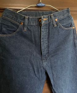 Wrangler Unisex Blue Straight Jeans