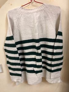 Striped Knit Sweater