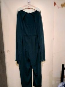 Elegant Dark Green Jumpsuit