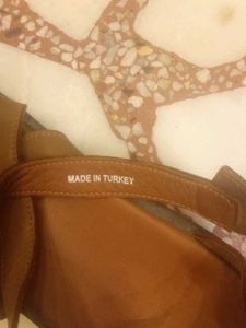 Brown Leather Sandals