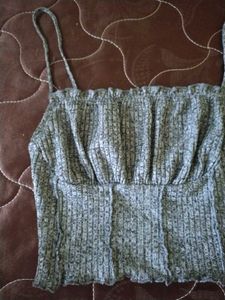 Ribbed Knit Crop Top