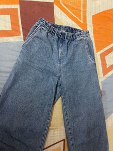 H&m Blue Denim Trouser