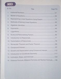 Class 9 Mathematics Book Vol-1