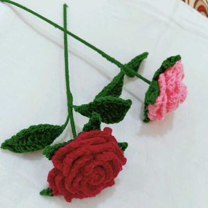Crochet Rose Bouquet Combo Offer.