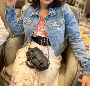 Crop Denim Jacket For Women