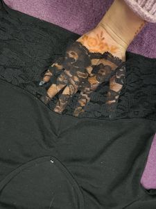 Black Lace Top