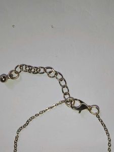 Pretty Silver Evil Eye Simple Bracelet Or Anklet