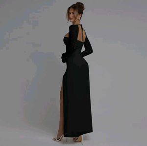Elegant Black Maxi Dress