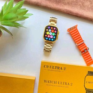 C9 Ultra 2 Golden Edition Smartwatch