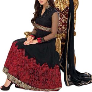 Black Anarkali Gown