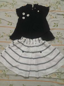 Skirt Top For Baby Girl