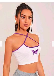 Brand New Shein Butterfly Top 💃
