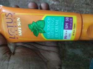 new sealed Lotus Herbals Safe Sun SPF 50