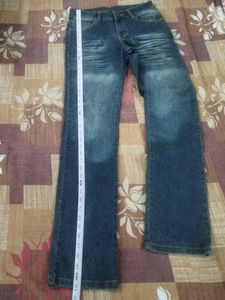 Vintage Embroideried Bootcut Jeans For Women