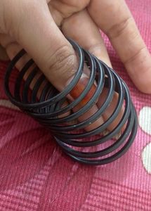 baby girl bangles black colour