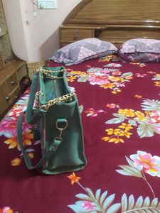 Green Yoyo King Handbag