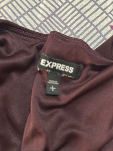 Express Brown Jumpsuit
