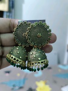 multicolored jhumke