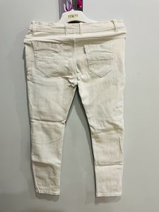 Styzon White Jeans Dull Quality