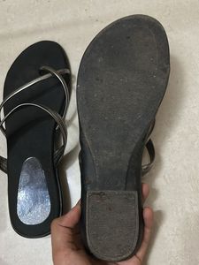 Black Strappy Sandals