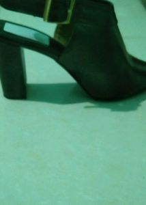 Black Slingback Heels