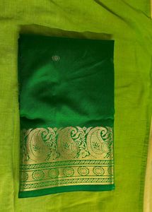 Green Saree