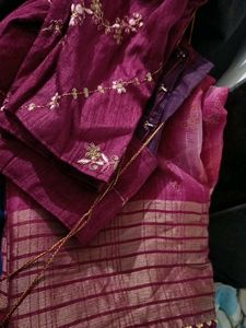 Purple Saree