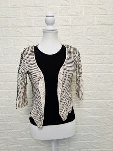 Gloria Mesh Rhinestone Top
