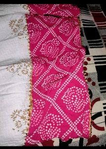 Beautiful White And Pink Frock With Pretty Designs 😍❤️