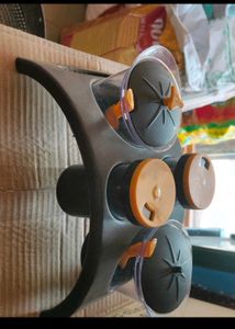 2pc Salt Pepper Mini Container 2 Pc Pickle Jar