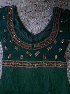 Designer A Line Suit Set Stitched