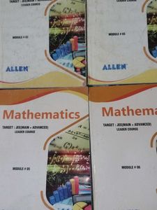 Allen Mathematics jee Main+advanced all Modules