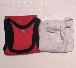Tank Top Bundle - Red/Black & White