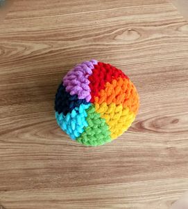 Rainbow Soft Ball For Babies/ Montessori Toy