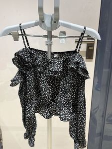 Floral Ruffle Off-Shoulder Top