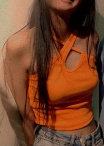 Cut Out Crop Top