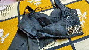 Designer Black Blouse