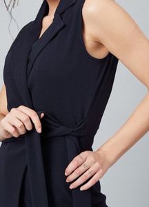Athena Blue Blazer Dress
