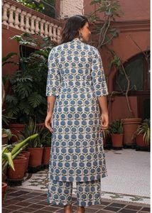 Floral Print Kurta Set