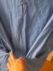 Denim Pocket Dress/top